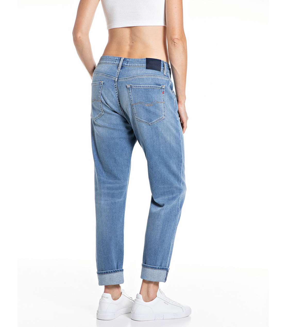 スリムボーイフィットMARTY Touch denim 詳細画像 ブルー 2